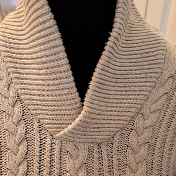 Jos. A. Banks Shawl Collared Pullover Sweater    Size M - Picture 2 of 8